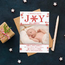 Recherche de la joie vœux cartes Nouveau bébé