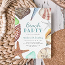Recherche de seashell invitations Dollar de sable