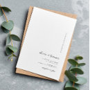 Recherche de sophistiqué mariage invitations Noir et blanc