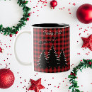 Recherche de rouge plaid tasses Rouge et noir