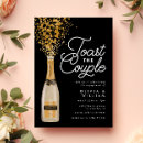 Zoek naar champagne toast uitnodigingen Bubbelig