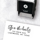 Recherche de elegant return address tampons encreurs Minimalist
