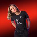 Recherche de fleurs blanches tshirts Noir et blanc