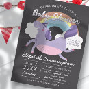 Recherche de cool baby shower invitations Moderne
