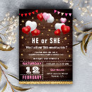 Recherche de valentine baby reveal invitations Garçon ou fille