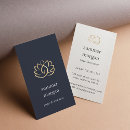 Zoek naar yoga studio visitekaartjes Elegant