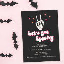 Recherche de skeleton halloween invitations Moderne