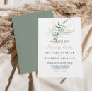 Recherche de green leaves invitations Bride