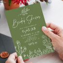 Recherche de olive branch bridal shower invitations Moderne