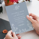 Recherche de periwinkle invitations Minimaliste