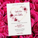 Recherche de coeur géométrique invitations Romantique