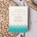 Recherche de waves mariage invitations Turquoise