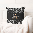 Recherche de motif de cercle coussins Noir et blanc