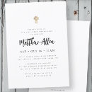 Recherche de mode invitations Noir et blanc