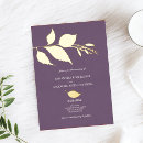 Recherche de elegant purple mariage invitations Couple