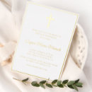 Recherche de petite communion invitations Feuille d'or