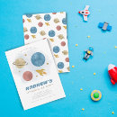 Recherche de fusée invitations Planètes et étoiles