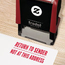 Recherche de timbre de courrier Pas à cette adresse