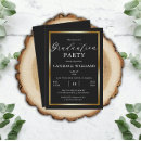 Recherche de classy graduation invitations Élégant