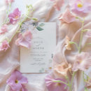 Zoek naar élégance florale invitations Typografie