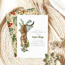 Recherche de faune et flore invitations Vintage
