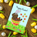 Recherche de drôles lapin chocolat pâques cartes Dessin