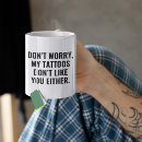 Recherche de tatoué tasses Drôle