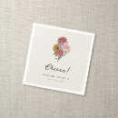 Recherche de vintage floral serviettes Moderne