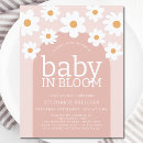 Zoek naar in bloom baby baby shower invitations Madeliefje