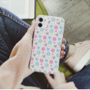 Recherche de fleurs bleu clair iphone coques Rose