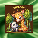 Recherche de girafe posters Vert