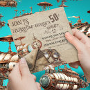 Recherche de de steampunk anniversaire invitations Antique