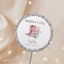 Recherche de country bridal shower autocollants Bottes et bulles