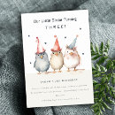 Recherche de petit oiseau invitations Aquarelle