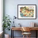 Recherche de dessin père noël posters Illustration
