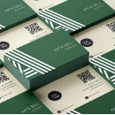 Recherche de entrepreneur de bâtiment cartes visite Code qr