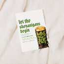 Recherche de shenanigans invitations Bière