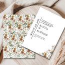 Recherche de motif de bohème invitations Couleurs automne