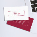 Recherche de office manager cartes visite Consultant