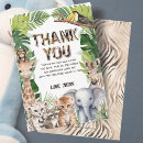 Recherche de animaux sauvages vœux cartes Animal sauvage