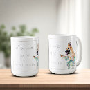 Recherche de chien de berger belge tasses Aquarelle