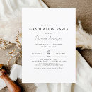 Recherche de chic graduation invitations Simple