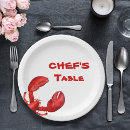 Recherche de fruits de mer assiettes en papier Fête d'été