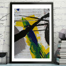 Zoek naar grijs geel posters Contemporary