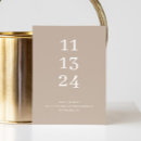 Recherche de modern minimalist save the dates Pour eux