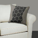 Recherche de honeycomb coussins Noir