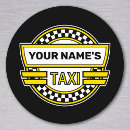 Recherche de taxi autocollants À damiers