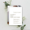 Recherche de modeste invitations Moderne