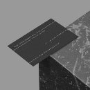 Recherche de luxe standard cartes visite Noir