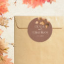 Zoek naar herfstblad stickers Terracotta